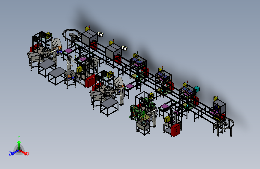 非标自动化装配线及检测一体设备