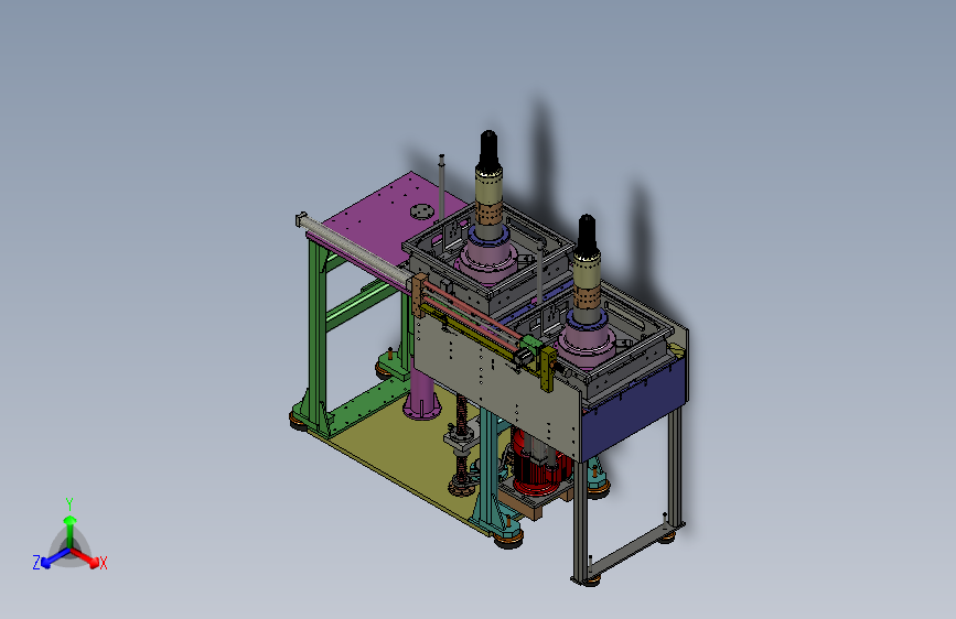 非标自动设备机架设计