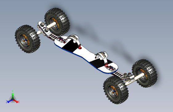 高山滑板 越野滑板