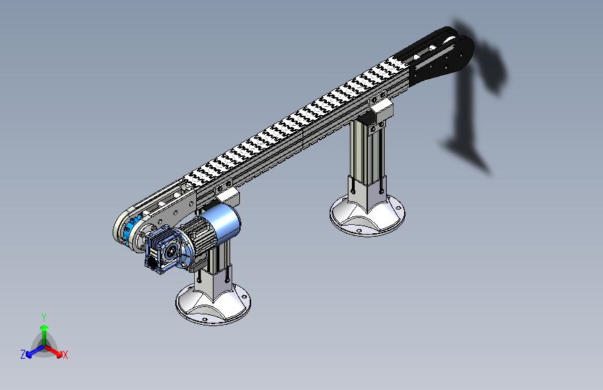 经典的输送带装置