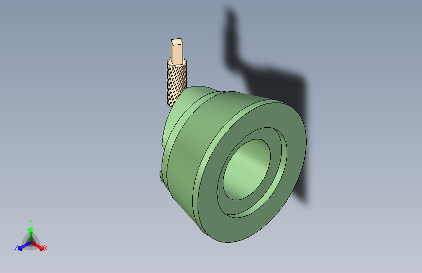 模拟螺旋套铣削