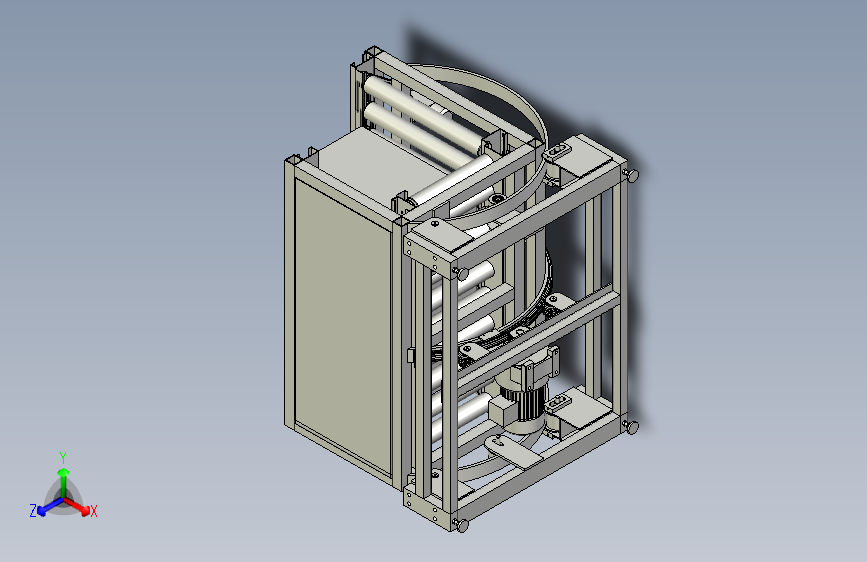 送输线翻转机、L型翻转机构