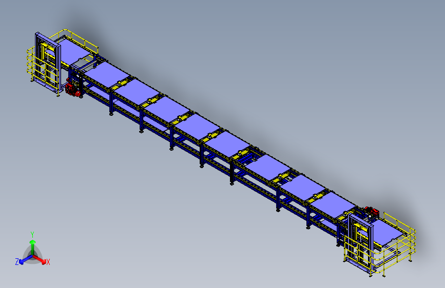 循环积放式输送线