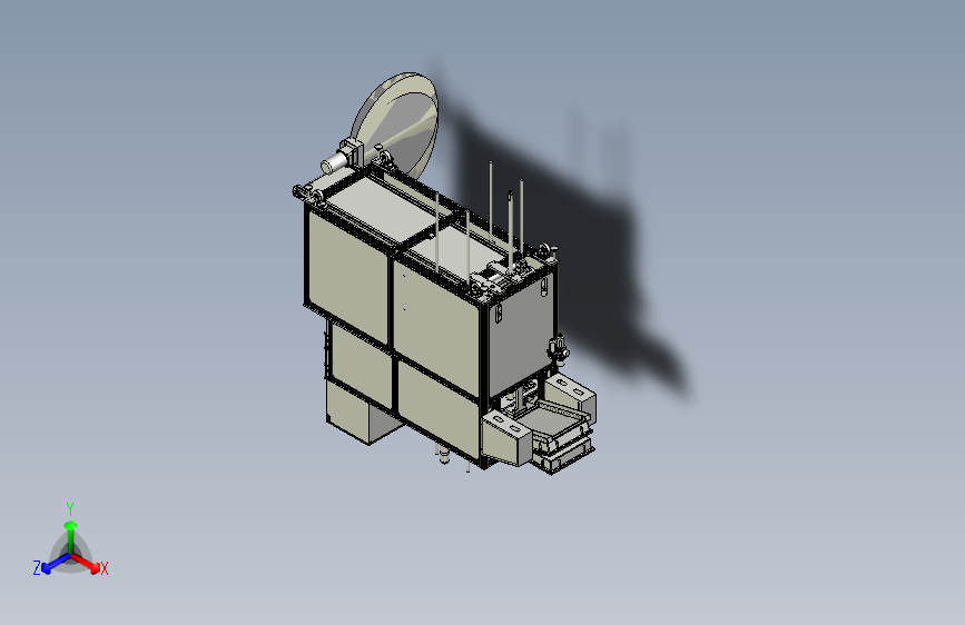 自动送料盒机 物料盒摆放设备