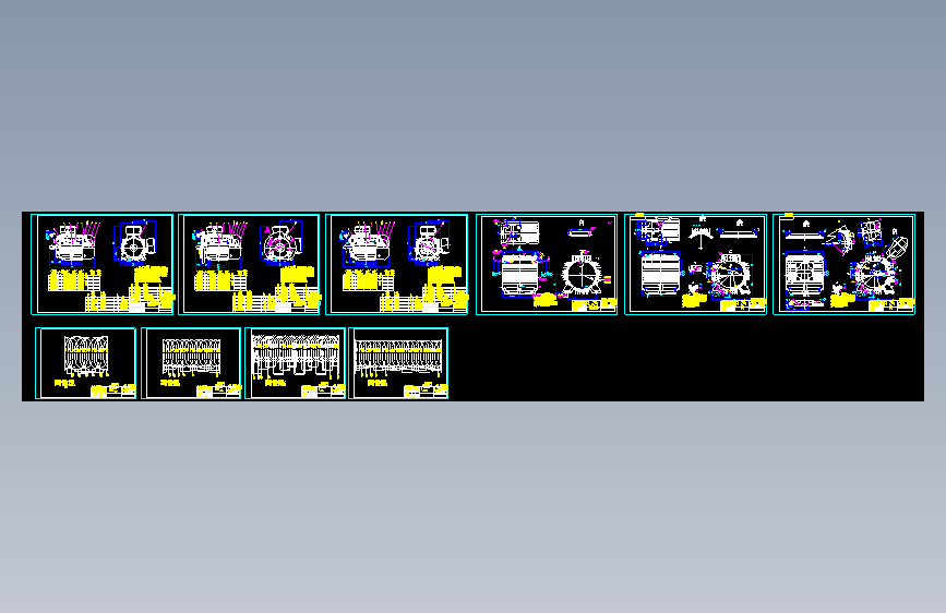电动机机座及电气绕线图999314===20WM