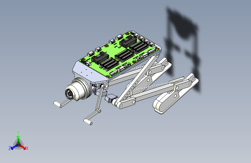 仿生袋鼠的结构设计含stp三维 1507648