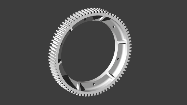 冠齿轮_齿圈