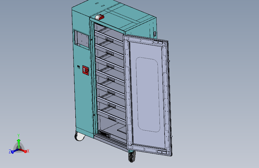 带密码锁文件柜