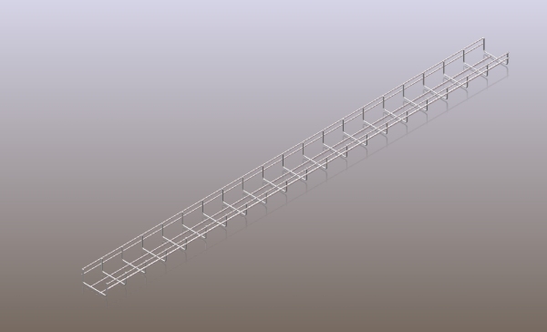 008-电缆桥架-100x50x2000 STEP