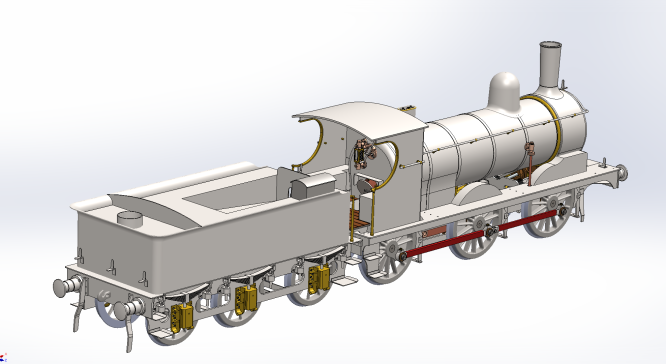 006-火车-GER y14 STEP