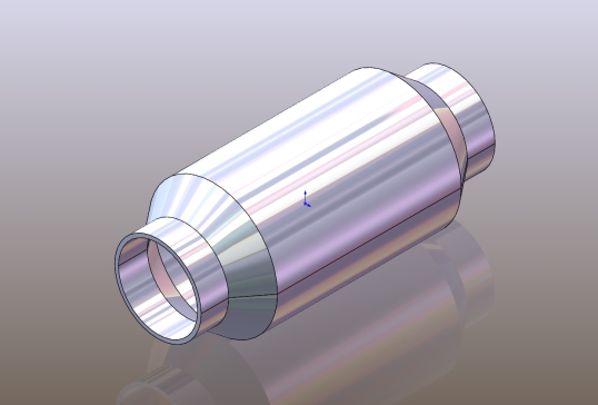 013-消音器-现代过滤器排气消声器 STEP