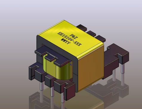 014-变压器-EE1510 STEP