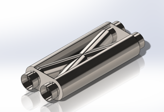 037-消音器-不锈钢 SW