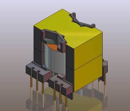 041-变压器-PQ26_25 SW