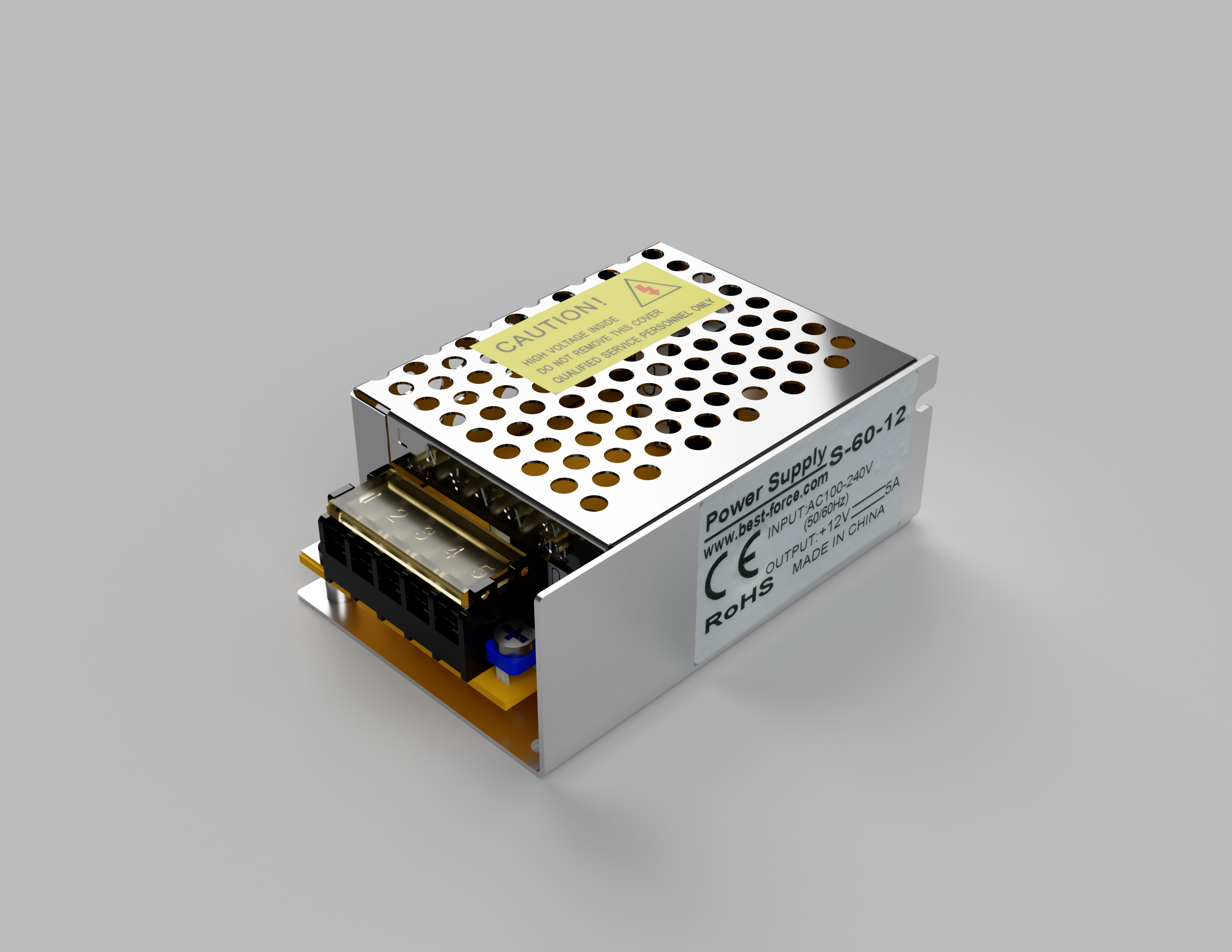 002-模块电源-12VDC S-60-12 STEP