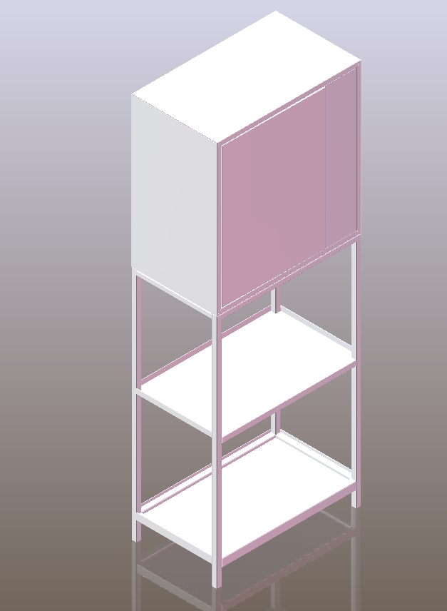 085-储物架-石油架 STEP