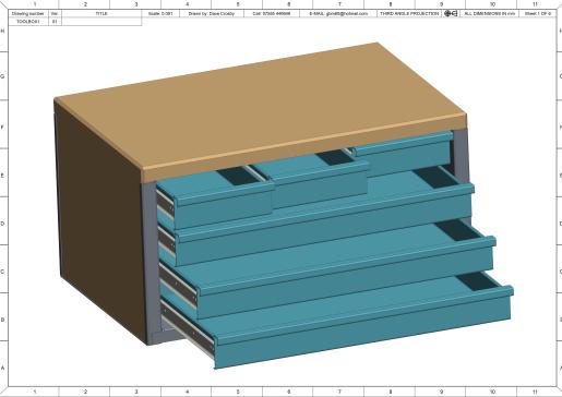 005-工具箱-钣金工具箱 STEP