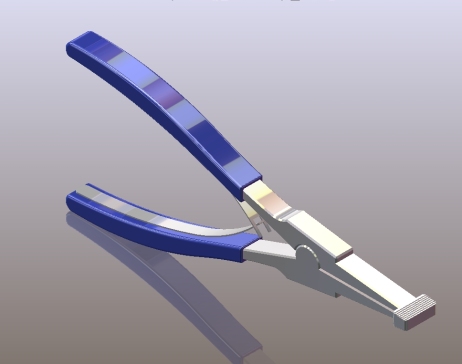 007-钳子-张开钳 STEP