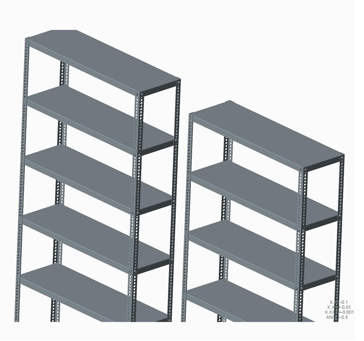 016-储物架-STL OBJ STEP