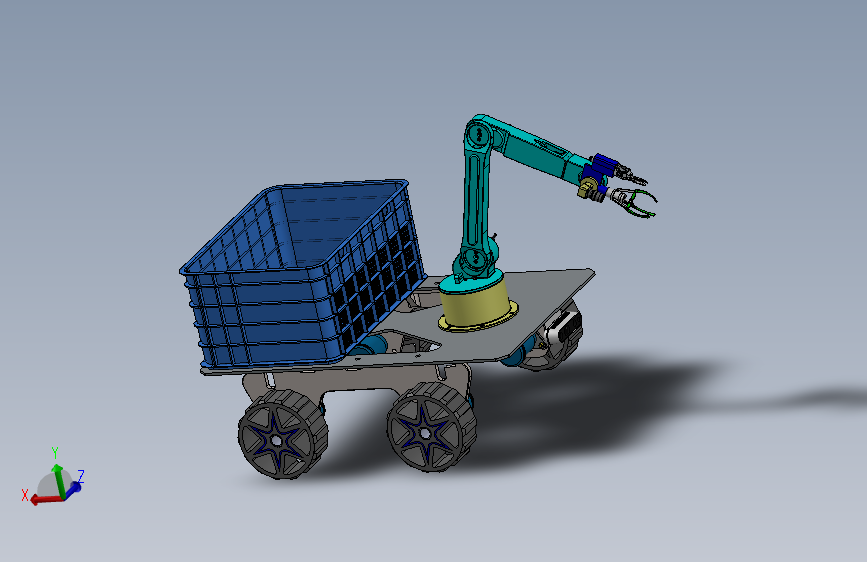 采摘机器人（带剪刀）