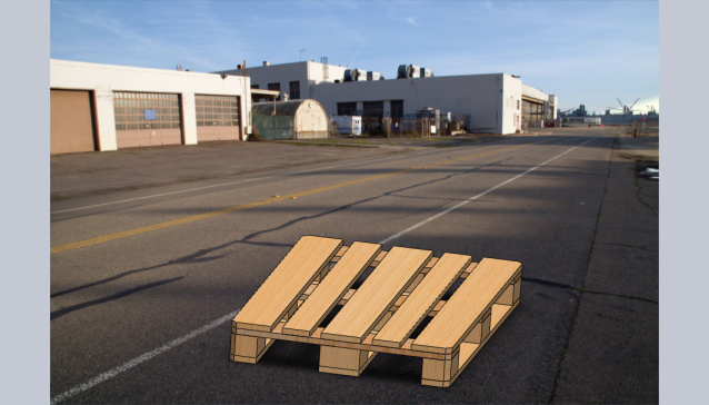 028-托盘-木制托盘 STEP