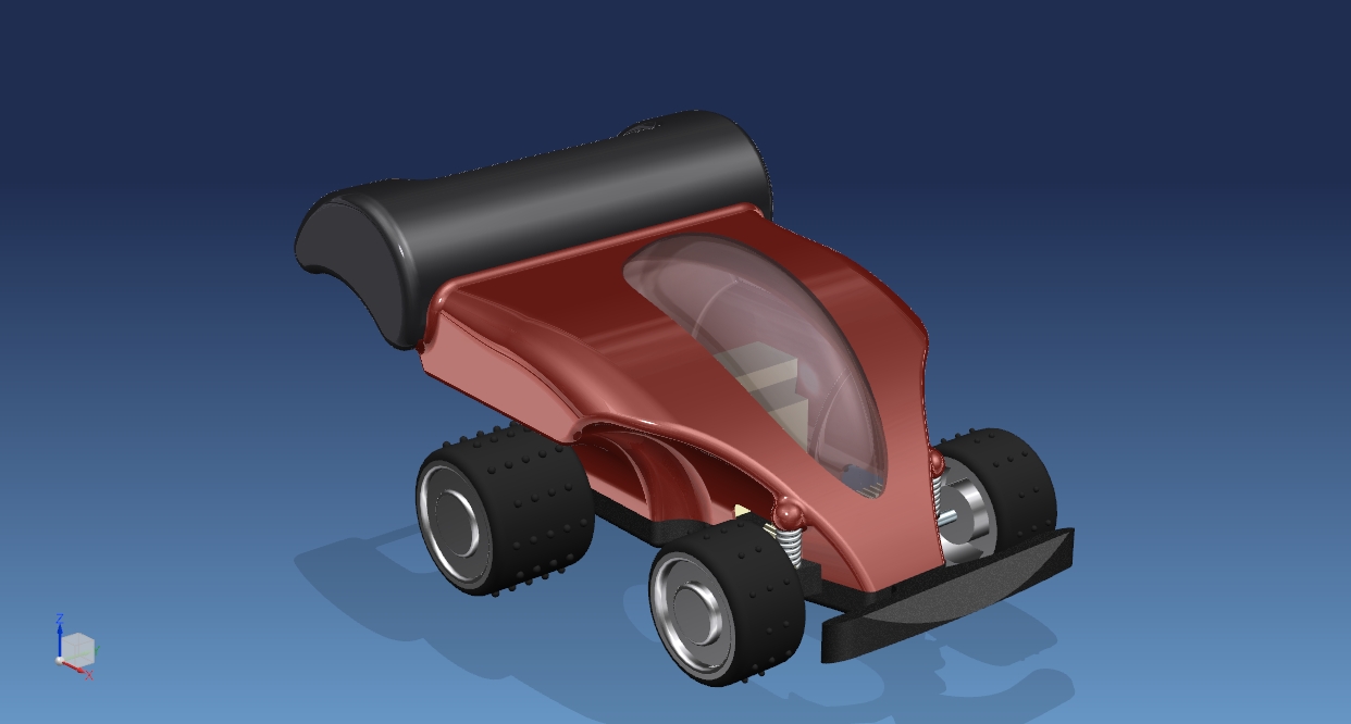 029-遥控车-遥控小车 STEP