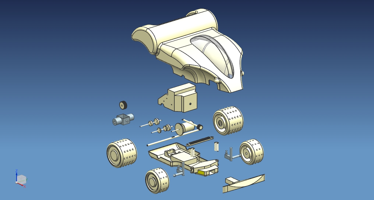 029-遥控车-遥控小车 STEP