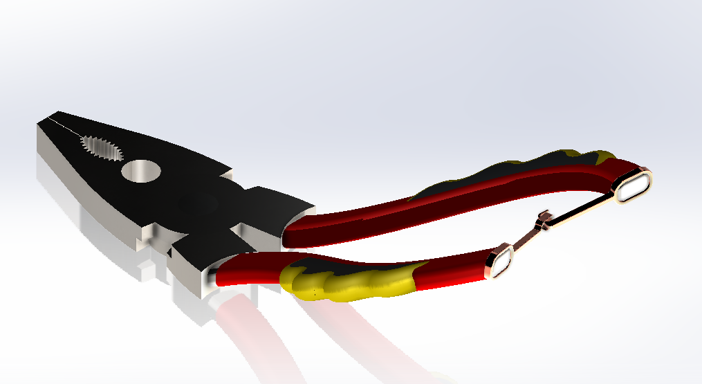 059-钳子-机械钳设计 SW