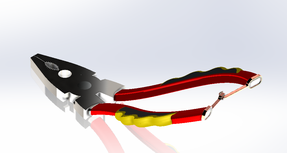 059-钳子-机械钳设计 SW