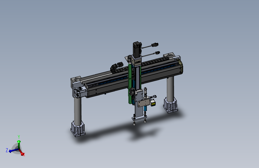 XZ轴真空吸盘移栽机械手--1667997-68