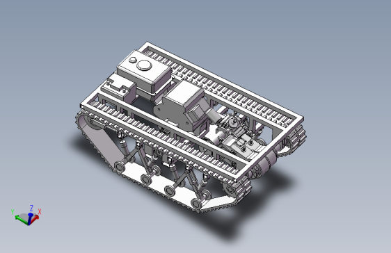 小型农业履带底盘stp+sw