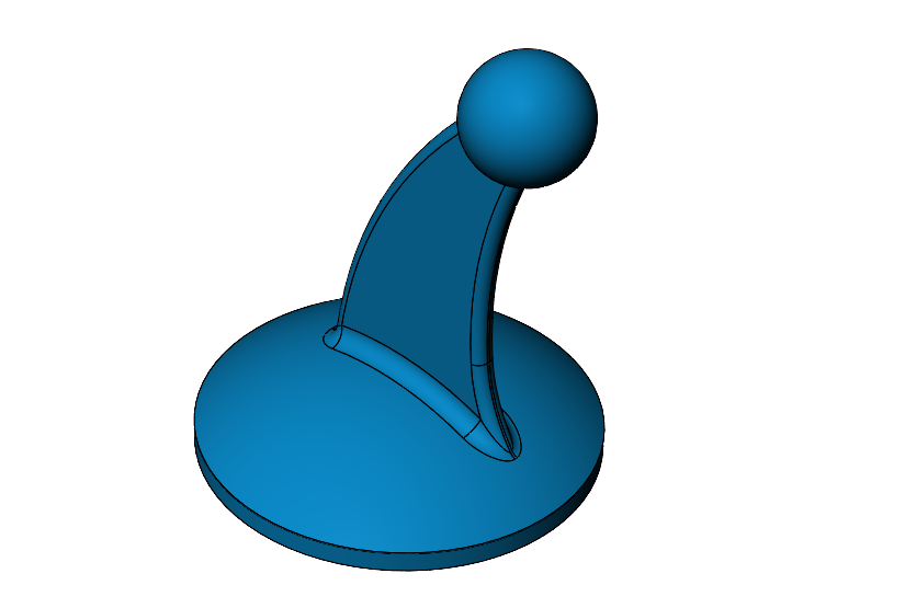 007-吸盘-GPS吸盘支架底座 STEP