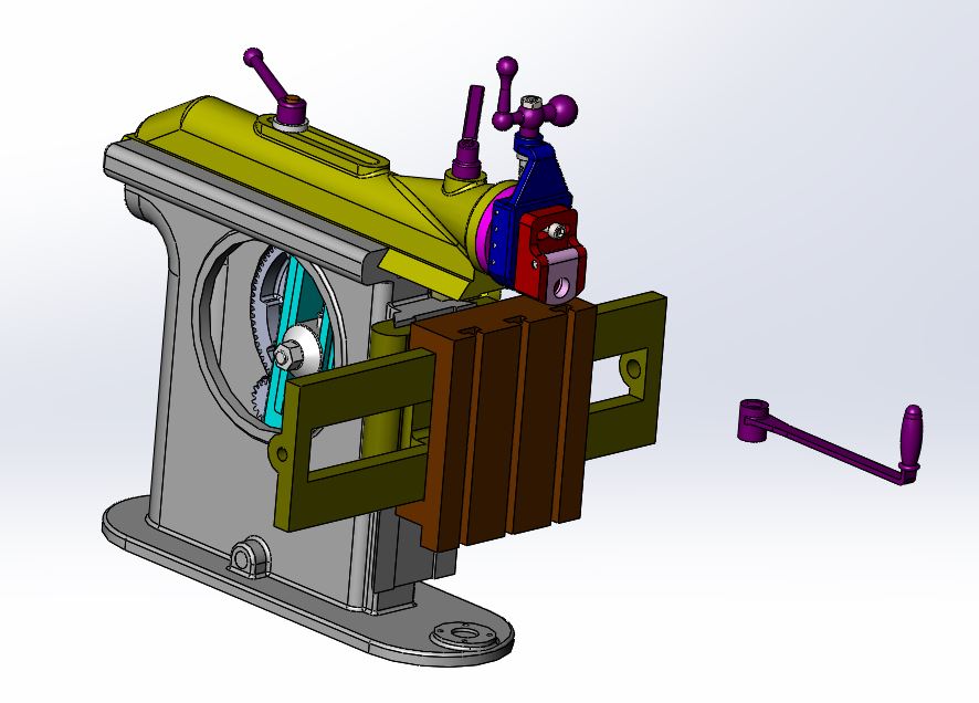 016-牛头刨床-Pootatuck台式塑形器 STEP