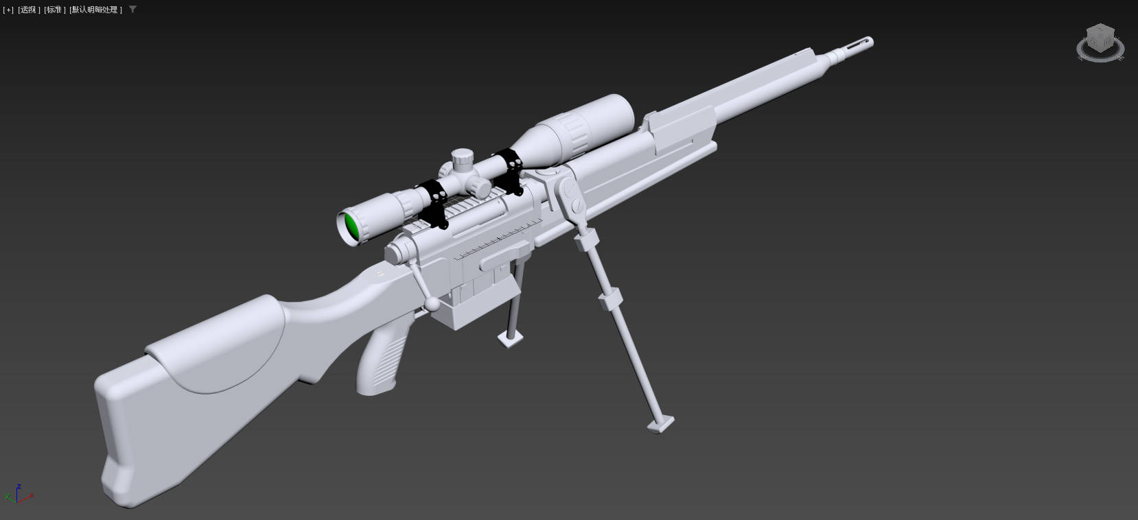 frf2狙击枪带两脚架