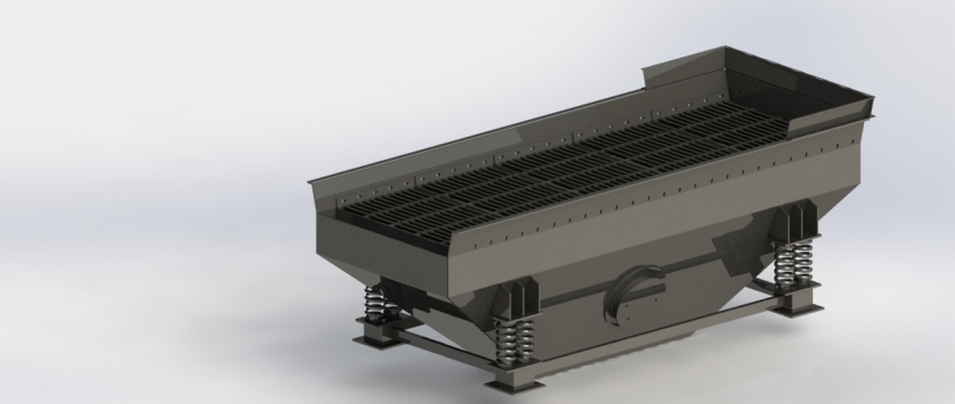 019-筛子-振动筛 CAD