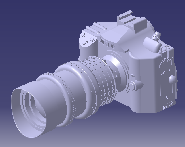 025-相机-单反相机 CATIA