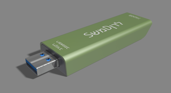 032-U盘-USB 闪存驱动器 STEP