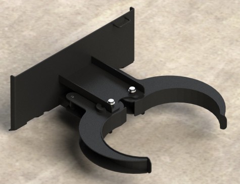 007-抓斗-滑移55加仑桶处理机 CAD