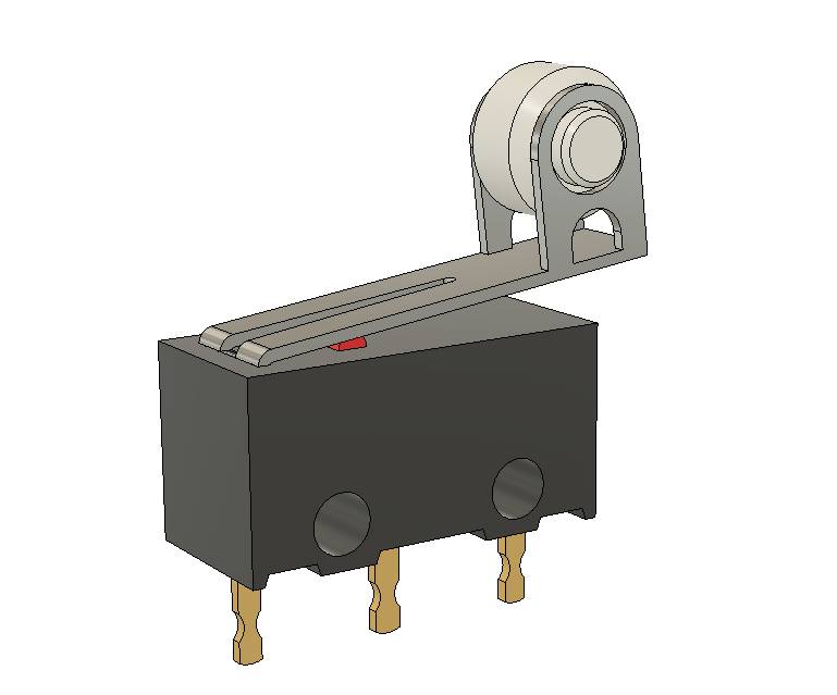 013-微动开关-欧姆龙 D2F-L2 STEP