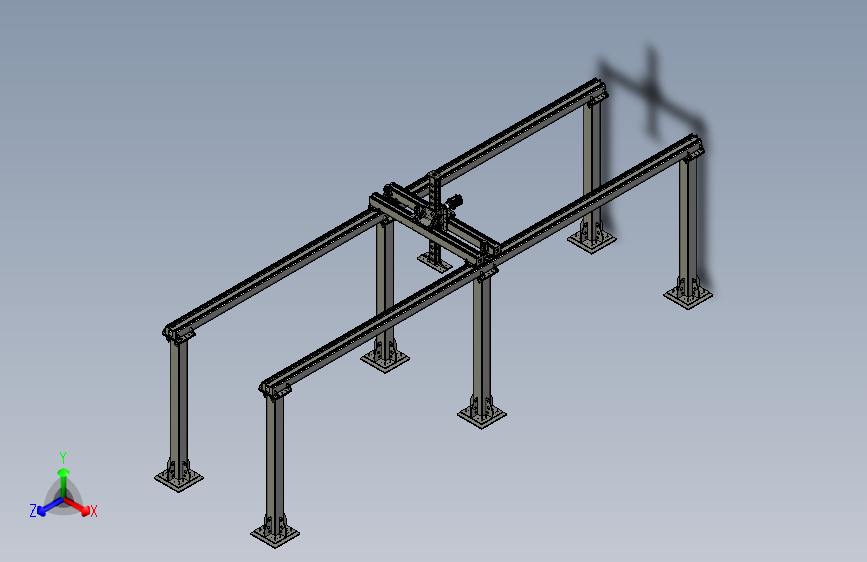 FXC系列模组 -FXC-2X300-2Y200-Z150  龙门桁架