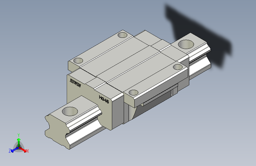 上银导轨 HGW45CC