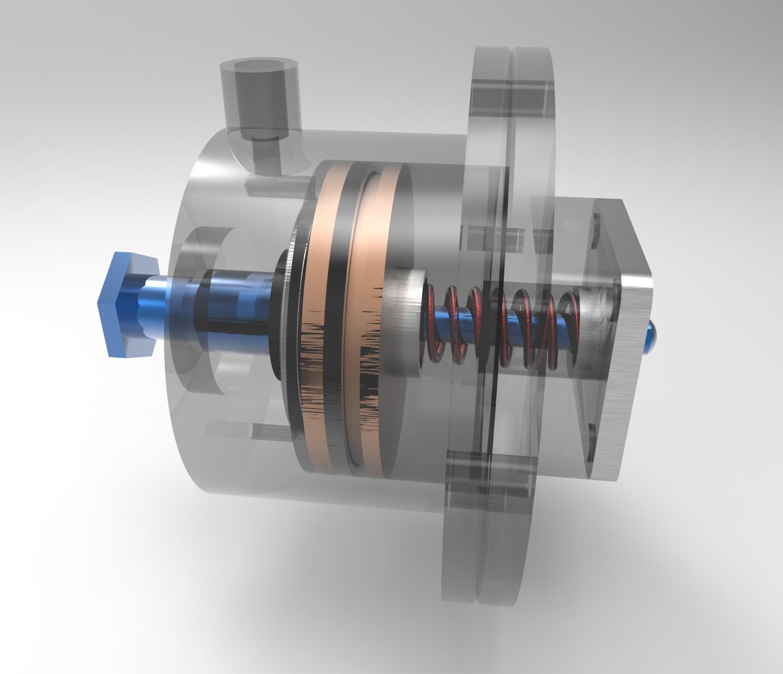 028-锁具-圆柱锁 STEP