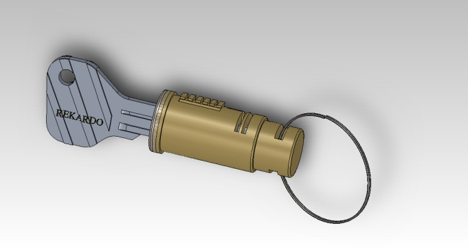 037-锁具-VAZ-2101车门锁芯 SW