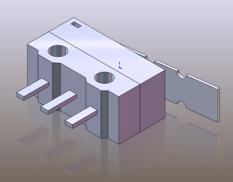 040-微动开关-微型开关 DM3-03P-25G-G-G SW STEP