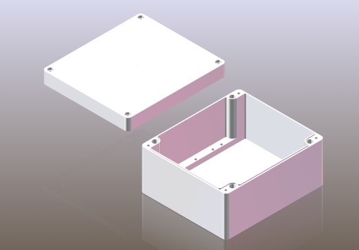 041-防水盒-铝盒.200x230x120 step