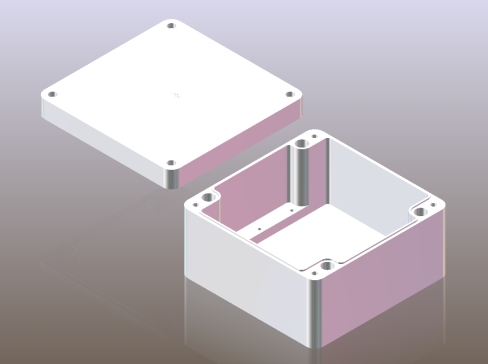 059-防水盒-铸铝接线盒160.160.90 STEP