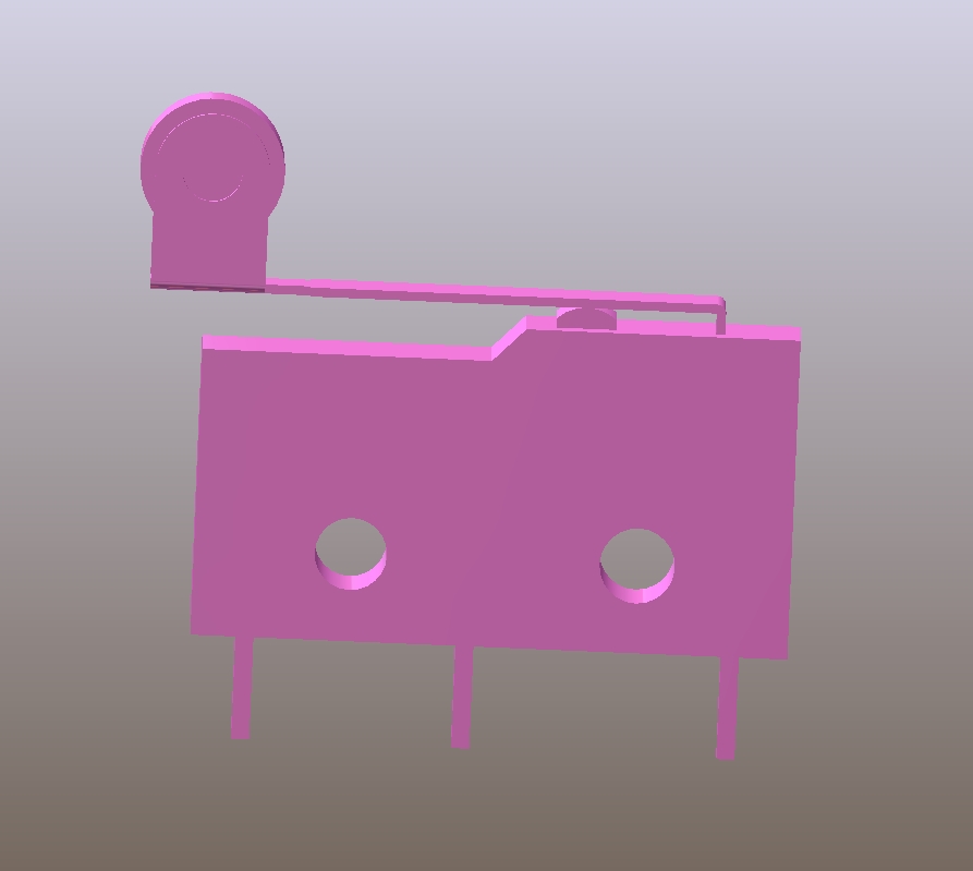 061-微动开关-3d微型开关95 STEP