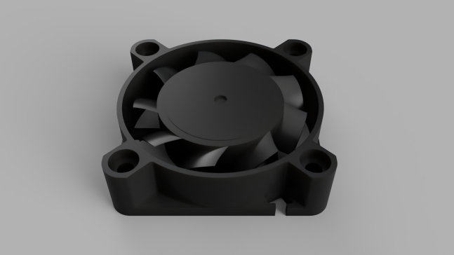 067-风扇-40x40x11mm fan STEP