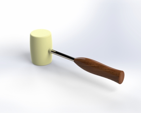 068-锤子-橡胶锤 STEP