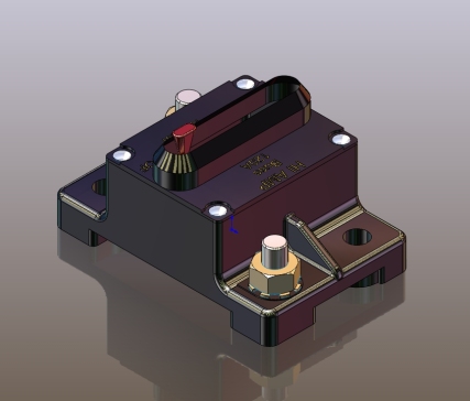 002-断路器-120安培 STEP